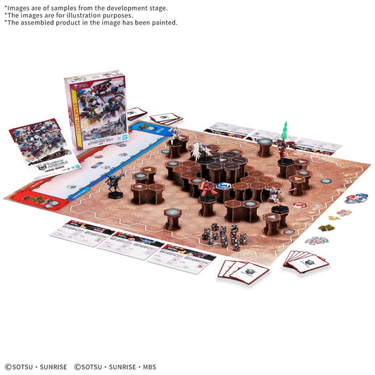 Gundam Assemble Starter Set 01 - Miniature Tabletop Battle Game - Bandai