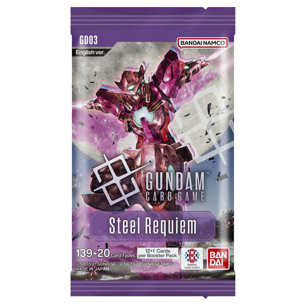 Gundam Card Game: Steel Requiem GD-03 Booster Pack