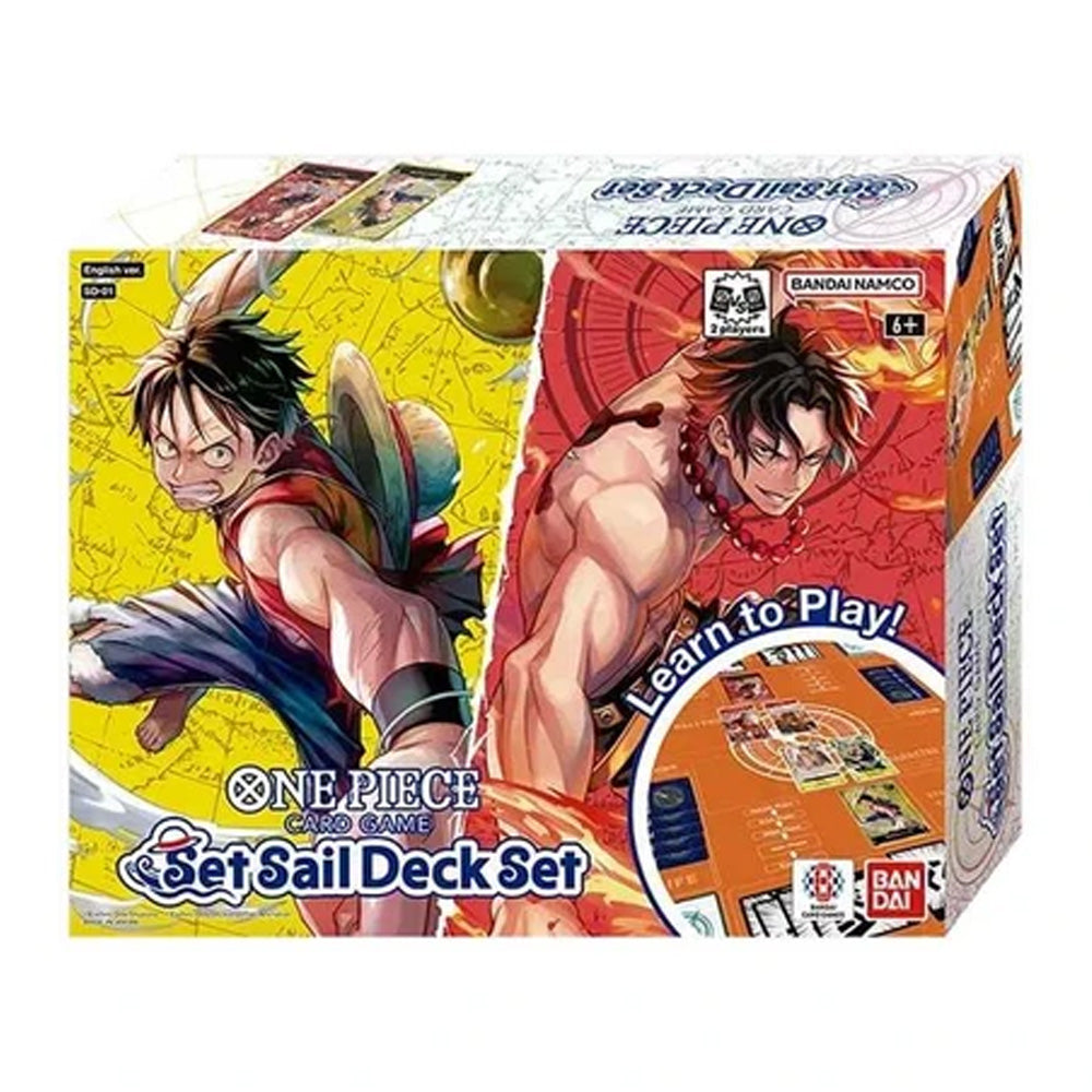 One Piece TCG: Set Sail Deck Set Learn to Play! SD-01
