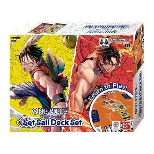 One Piece TCG: Set Sail Deck Set Learn to Play! SD-01