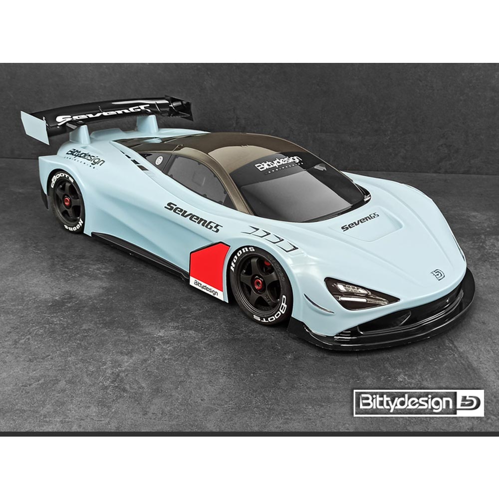 Seven65 Arrma Infraction/Limitless RC Car Clear 1:7 Body Shell by Bittydesign