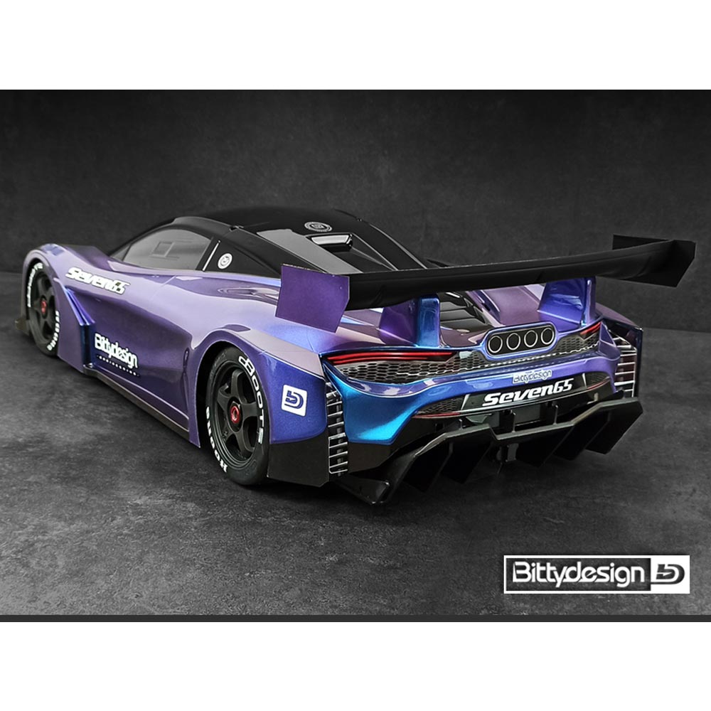 Seven65 Arrma Infraction/Limitless RC Car Clear 1:7 Body Shell by Bittydesign