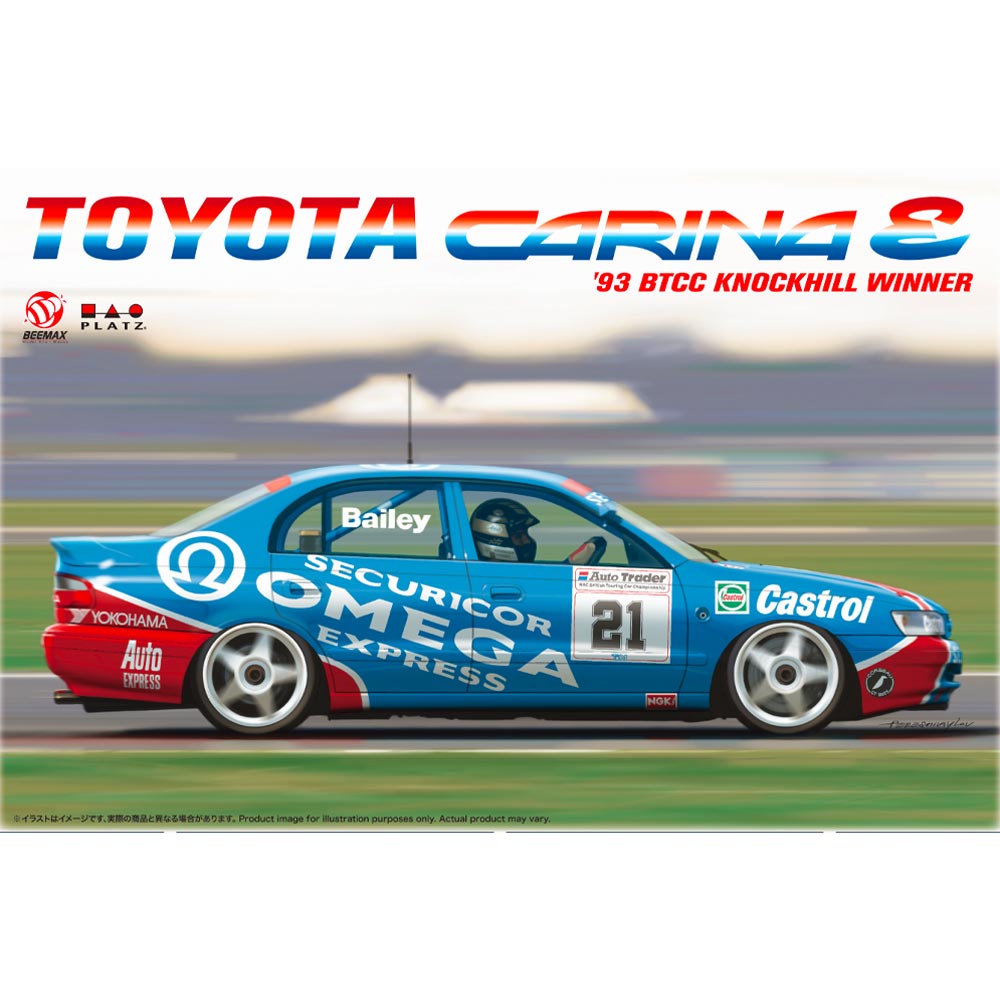 Beemax Carina E 1993 BTCC Knockhill Winner 1:24 Plastic Model Kit 24031