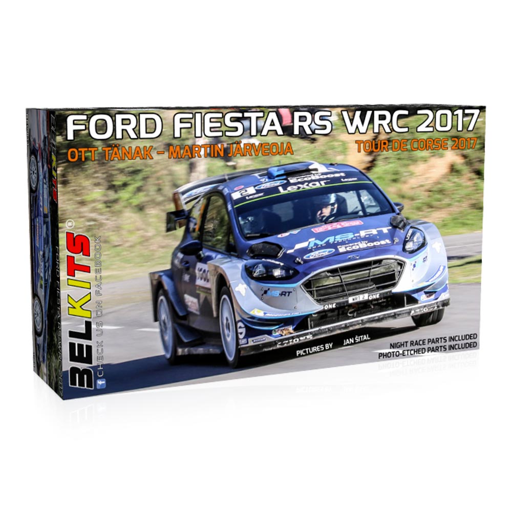 Belkits 013 Ford Fiesta RS WRC 2017 1:24 Model Kit – Jadlam Toys & Models