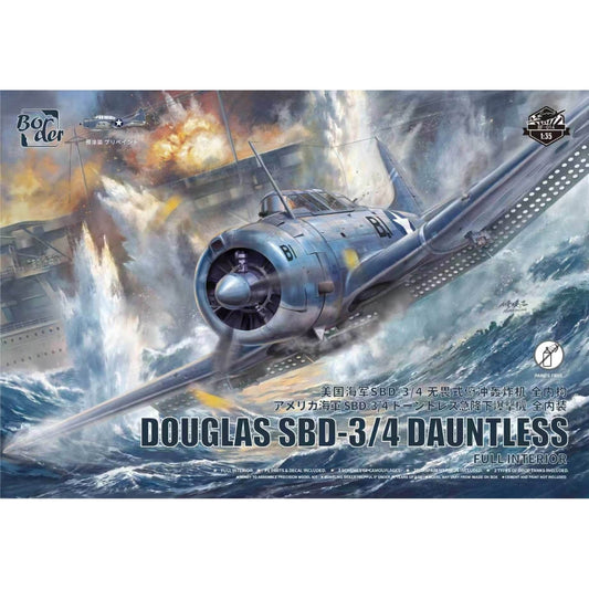 Border Models BF-014 Duglas SBD-3/4 Dauntless Full Interior 1:35 Model Kit