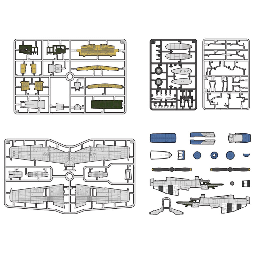 Border Model BG-002 North American P-51D Mustang Pre-Painted 1:35 Model Kit