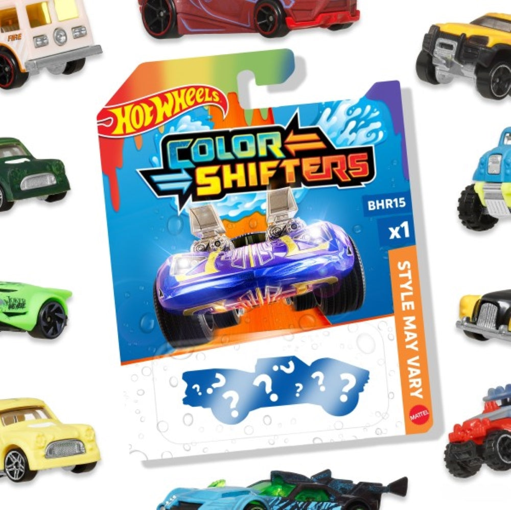 Hot Wheels Color Shifters 1:64 Diecast Toy Car Age 3+ Mattel BHR15