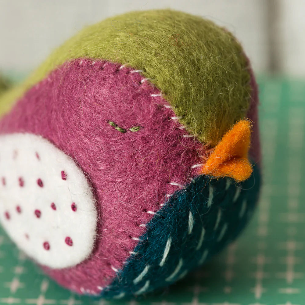 Corinne Lapierre Birdhouse & Two Birds Felt Craft Kit