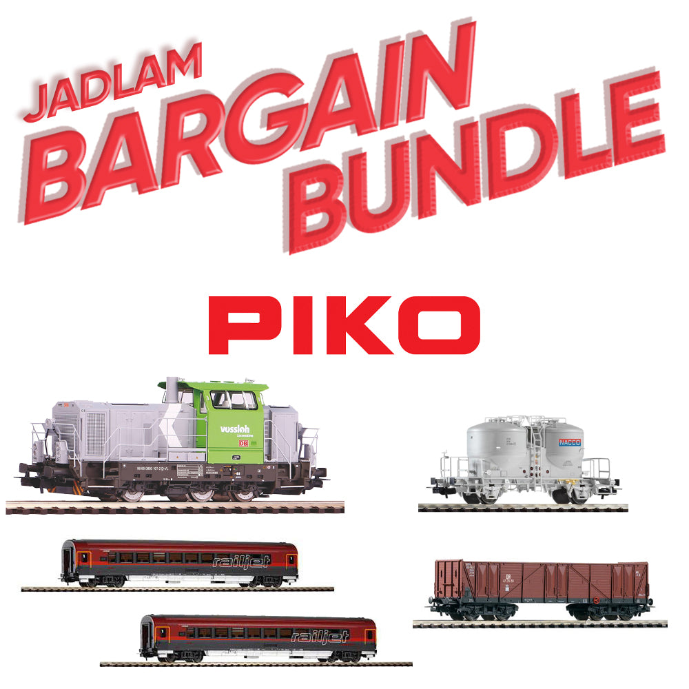 Jadlam Bargain Bundle - PIKO HO Locos/Rolling Stock - RRP £415.45