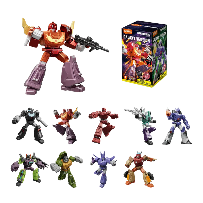 Blokees Transformers Figures - Galaxy v10: Transformers One Shall Stand