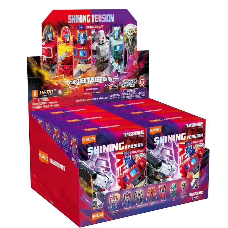 Blokees Transformers Figures - Shining v5: Fated Showdown