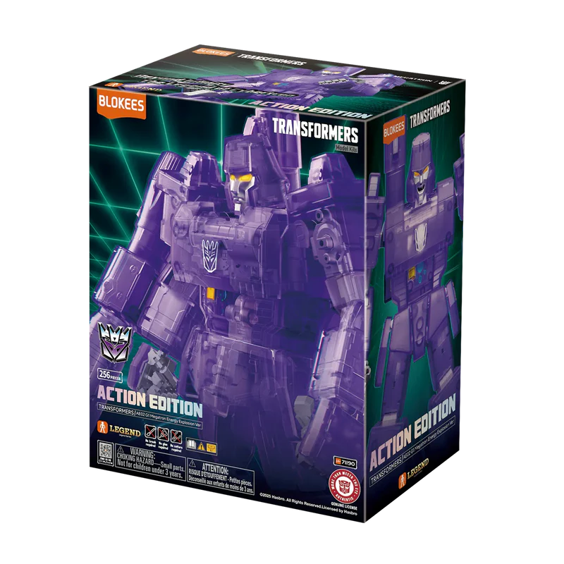 Blokees Transformers Figures - Action Edition 02: G1 Megatron Energy Explosion V