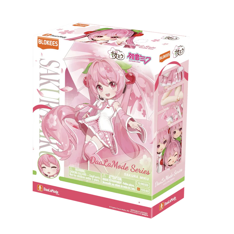 Blokees DaaLaMode Series - Sakura Miku Model Kit