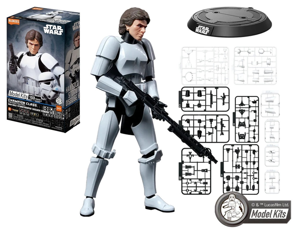 Blokees Star Wars Ep IV: A New Hope CC03 - Han Solo Stormtrooper Model Kit