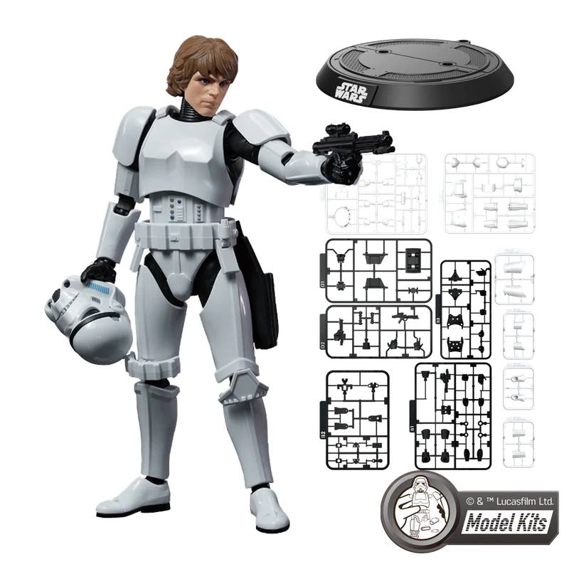 Blokees Star Wars Ep IV: A New Hope CC04 - Luke Skywalker Stormtrooper Model Kit
