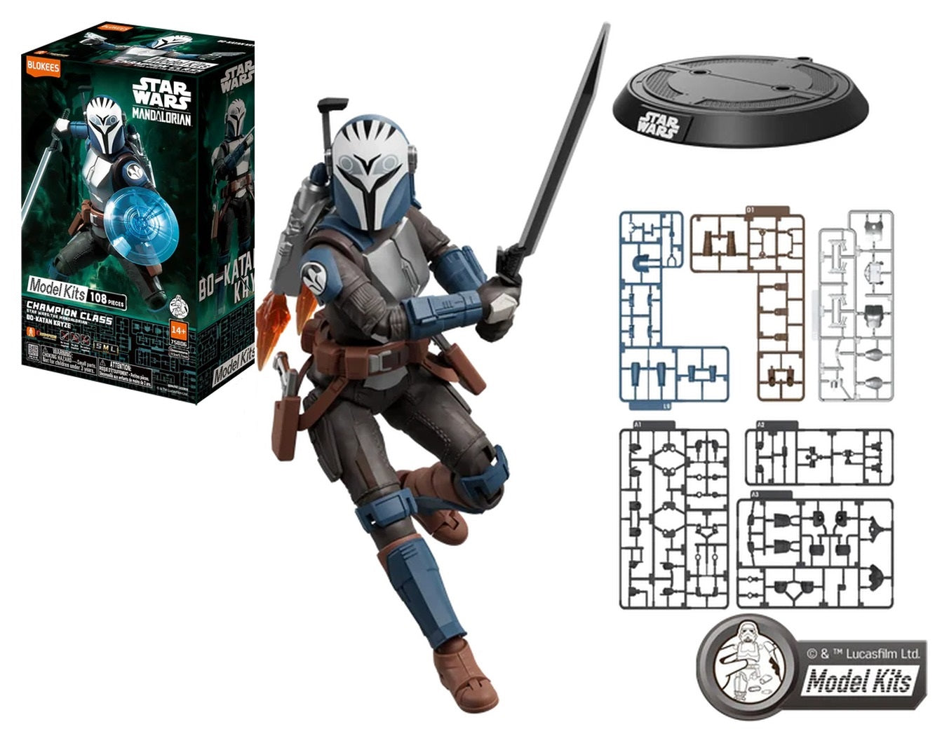 Blokees Star Wars: CC06 - Bo-Katan Kryze Model Kit