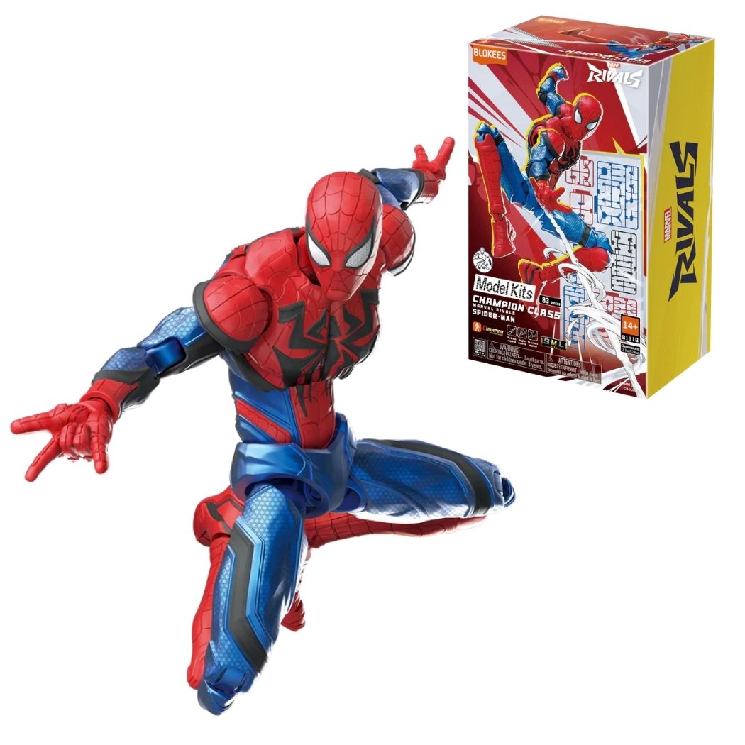 Blokees Marvel Rivals - Champion Class 06: Spider Man Model Kit
