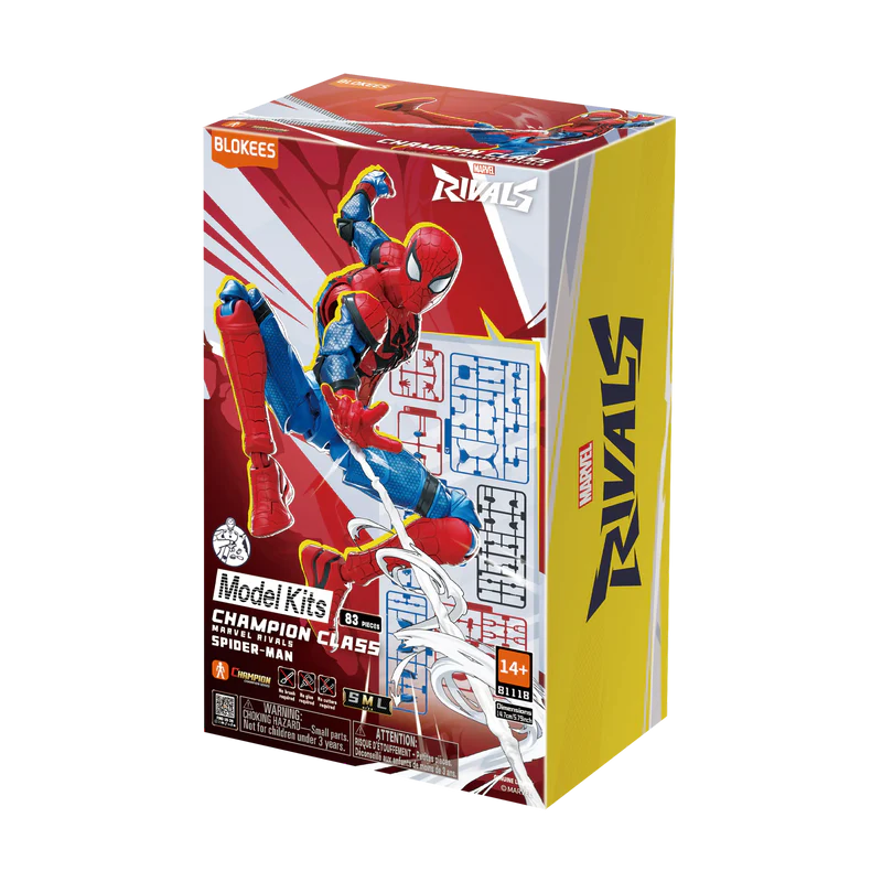 Blokees Marvel Rivals - Champion Class 06: Spider Man Model Kit