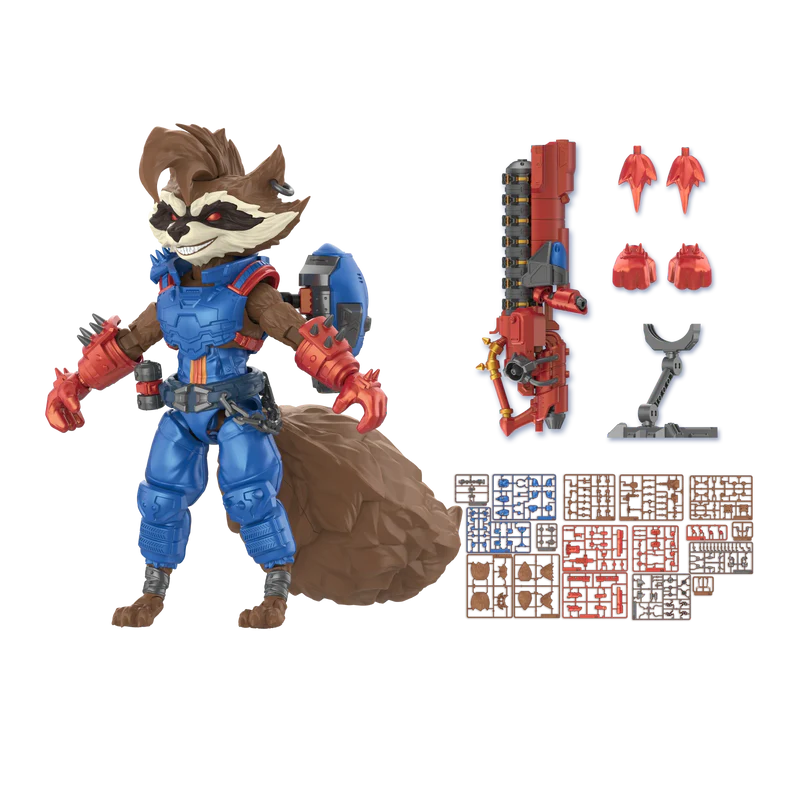 Blokees Marvel Rivals - Champion Class 08: Rocket Raccoon Model Kit