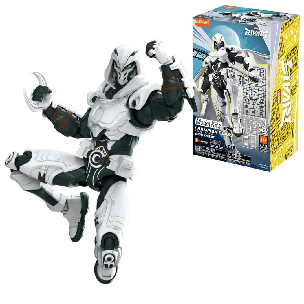 Blokees Marvel Rivals - Champion Class 10: Moon Knight Model Kit