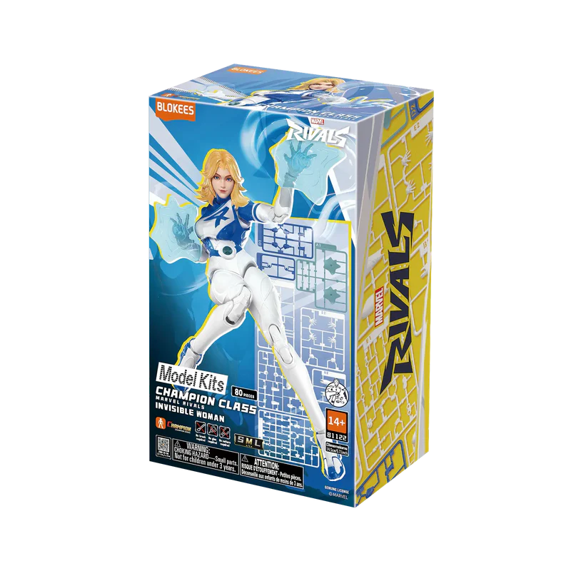 Blokees Marvel Rivals - Champion Class 11: Invisible Woman Model Kit