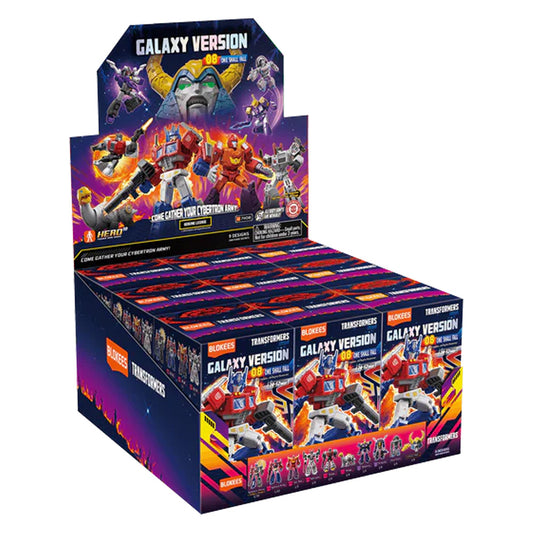 Blokees Transformers Figures - Galaxy v8: One Shall Fall - BOX of 9