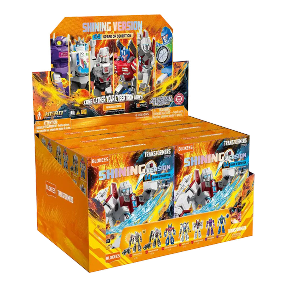 Blokees Transformers Figures - Shining v4: Spark of Deception - BOX of 6