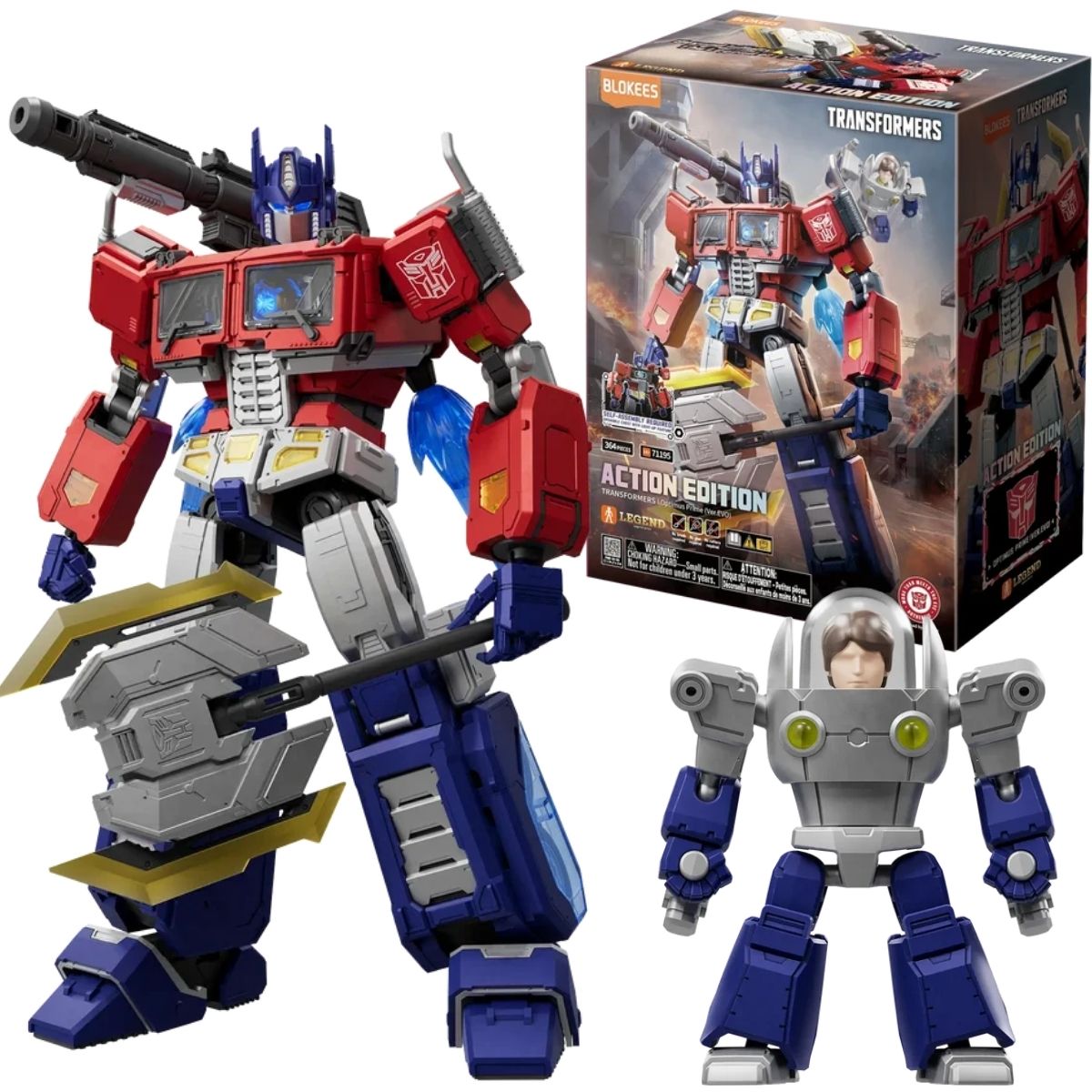 Blokees Transformers Figures - Action Edition 07: Optimus Prime Ver.EVO