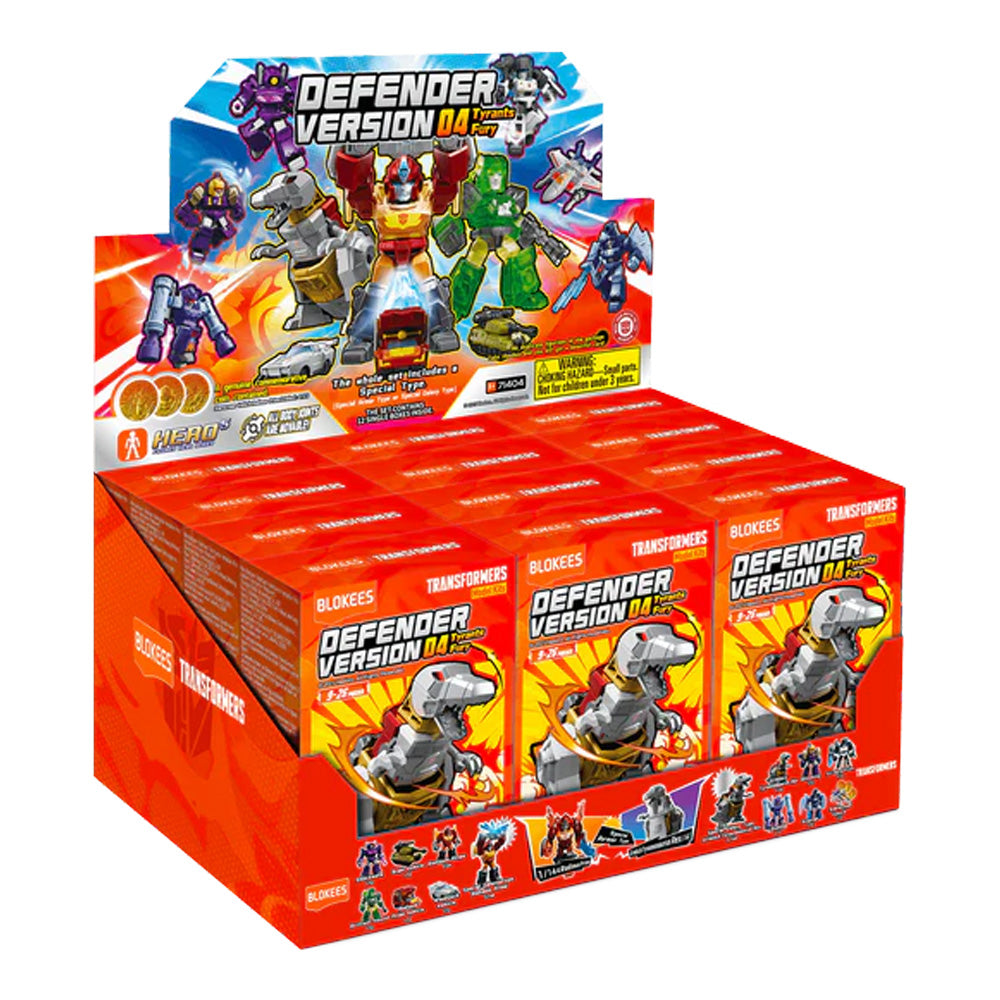 Blokees Transformers Figures - Defender v4: Tyrants Fury - BOX of 12