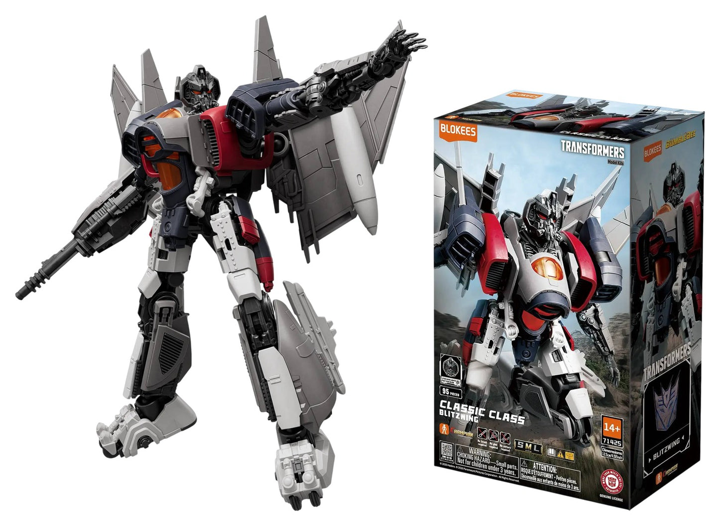 Blokees Transformers Figures - Classic Class 25 Bumblebee Blitzwing