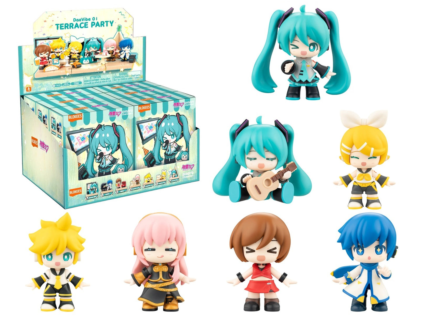 Blokees Piapro Characters - Hatsune Miku DaaVibe 01 Terrace Party