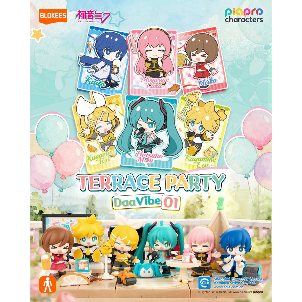 Blokees Piapro Characters - Hatsune Miku DaaVibe 01 Terrace Party