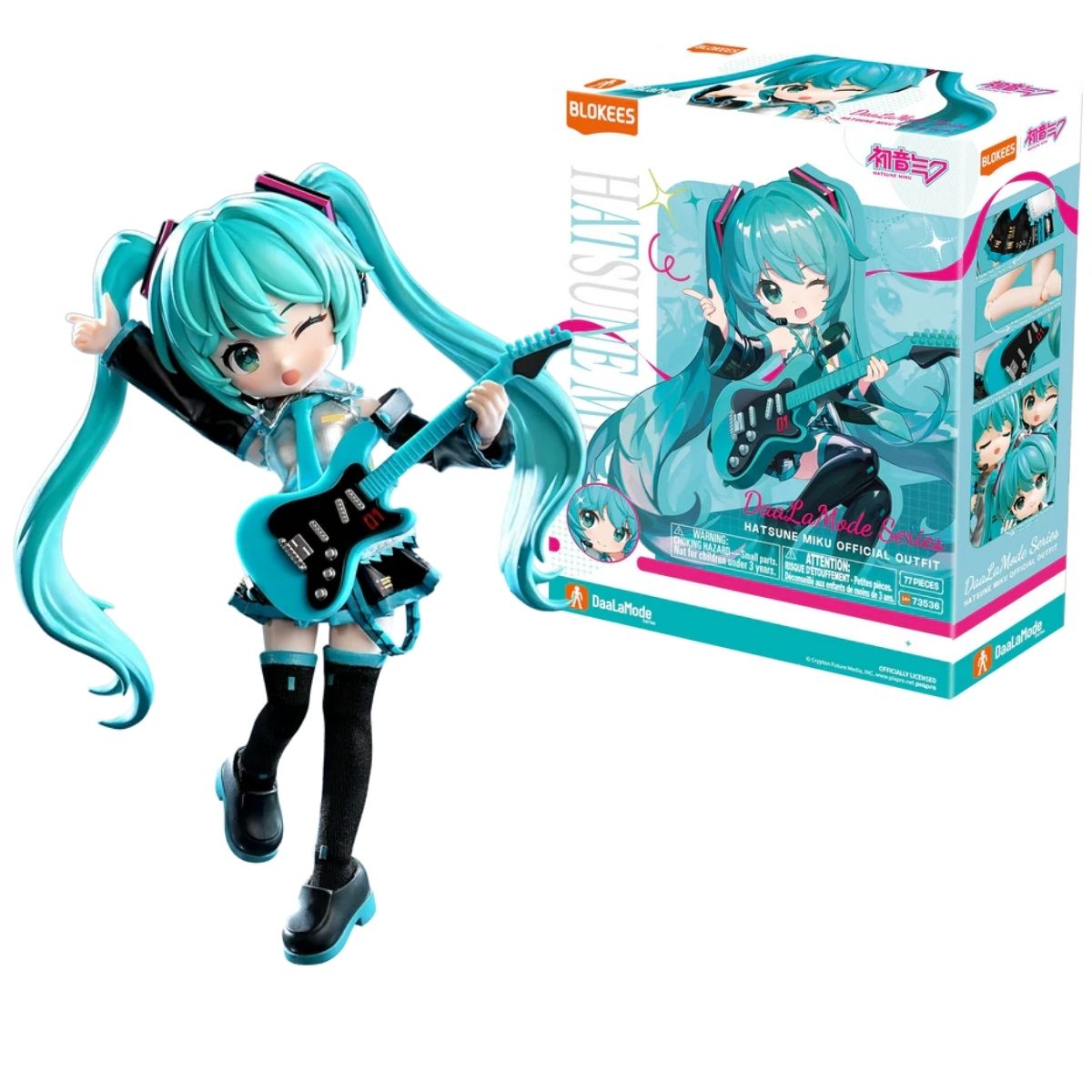 Blokees DaaLaMode Series - Hatsune Miku Official Outfit Model Kit