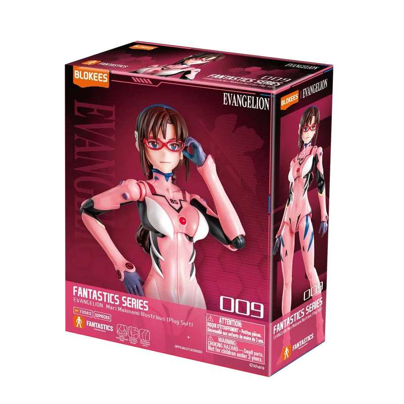 Blokees Fantastics Series - Evangelion Mari Makinami Illustrious (Plug Suit) Model Kit
