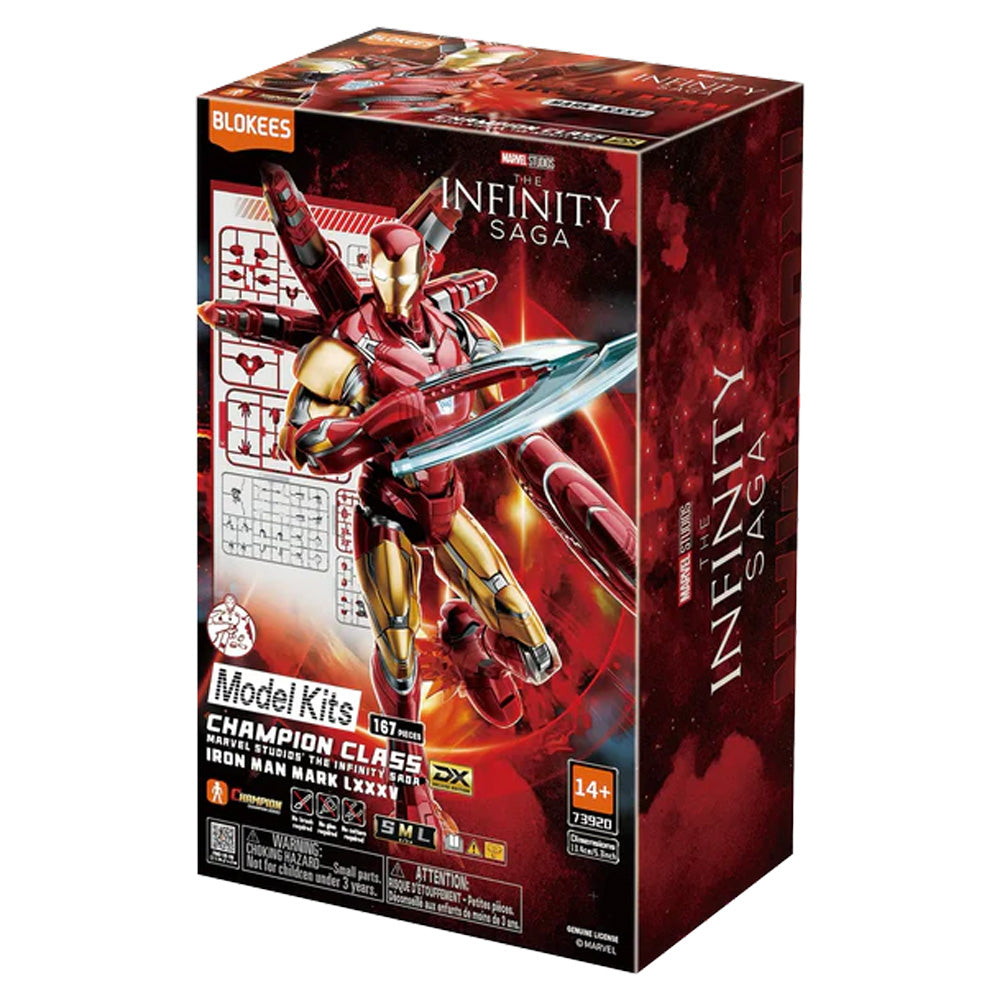 Blokees Marvel Infinity Saga - Champion Class 01 - Iron Man MK85 DX Model Kit