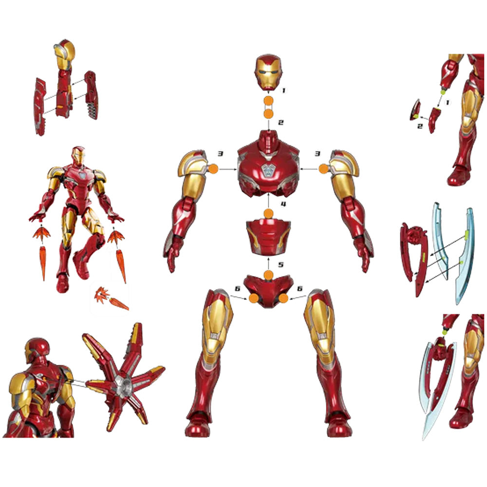 Blokees Marvel Infinity Saga - Champion Class 01 - Iron Man MK85 DX Model Kit