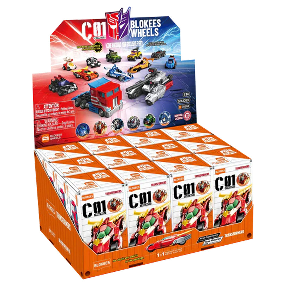 Blokees Wheels - Transformers C01 Roll Out! - BOX of 12