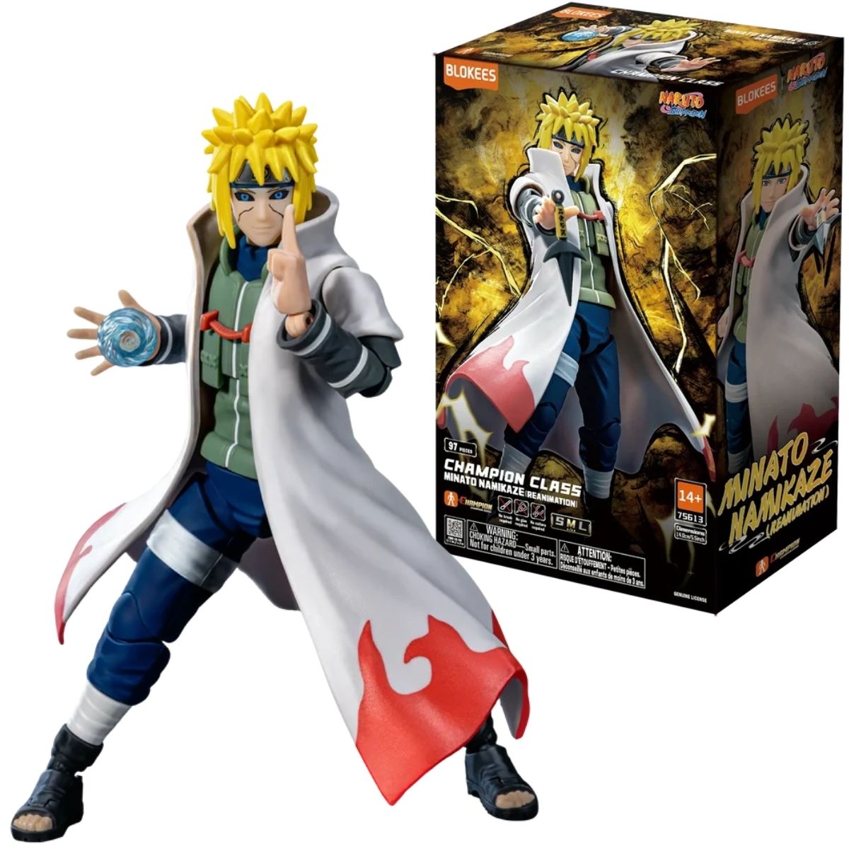 Blokees Naruto Shippuden - Champion Class 03: Minato Namikaze (Reanimation) Figure Model Kit