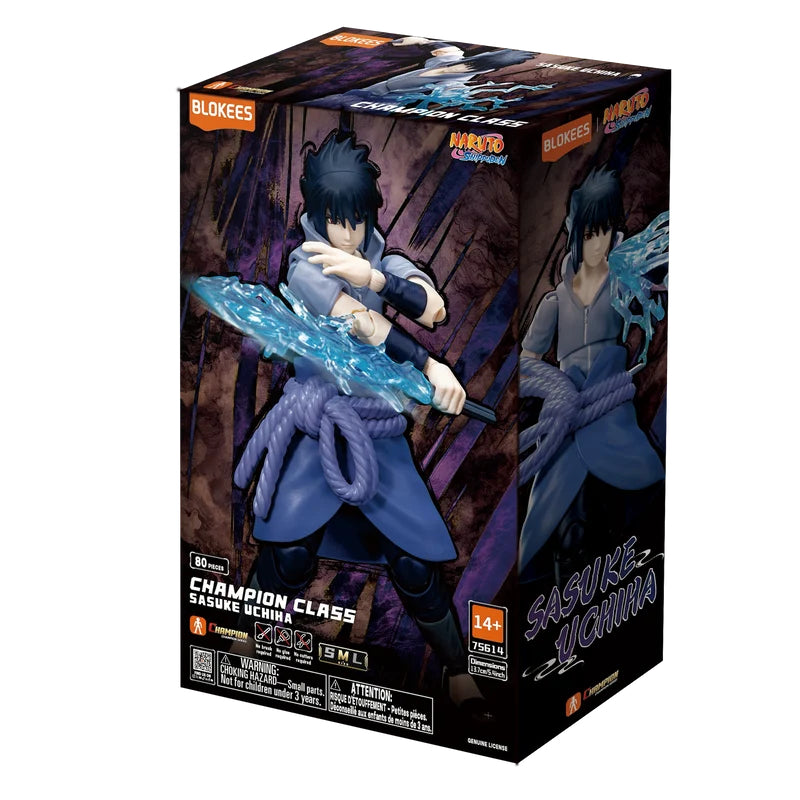 Blokees Naruto Shippuden - Champion Class 04: Sasuke Uchiha Figure Model Kit - image 7