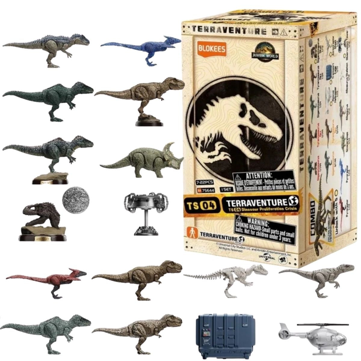 Blokees - Jurassic World Terraventure TS04 - Blind Box Figures