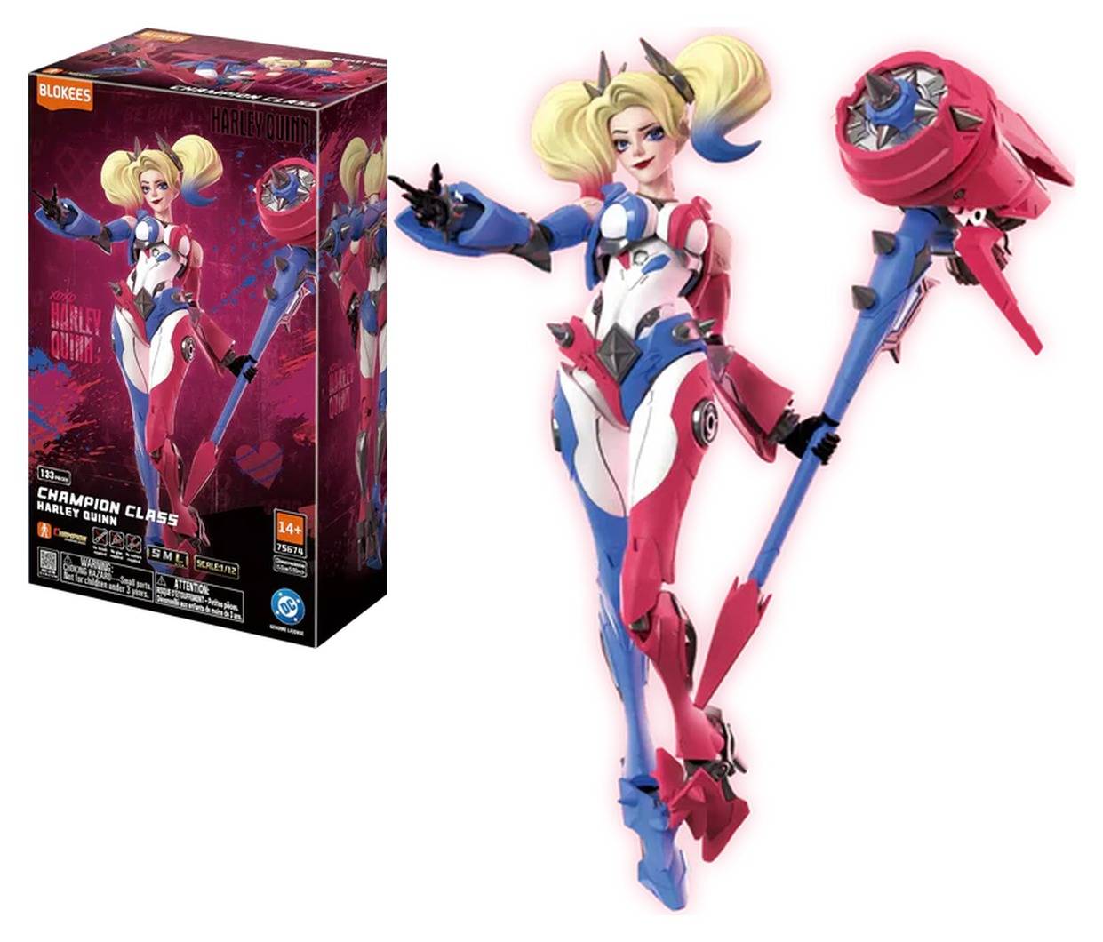 Blokees - DC Champion Class 04 - Harley Quinn Model Kit