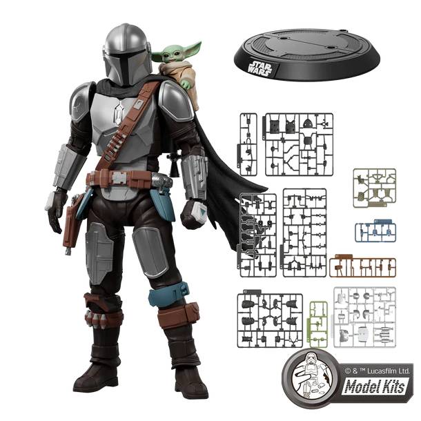 Blokees Star Wars: CC05 - Din Djarin & Grogu Model Kit Model Kit