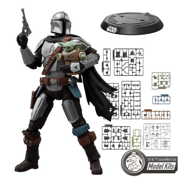 Blokees Star Wars: CC05 - Din Djarin & Grogu Model Kit Model Kit