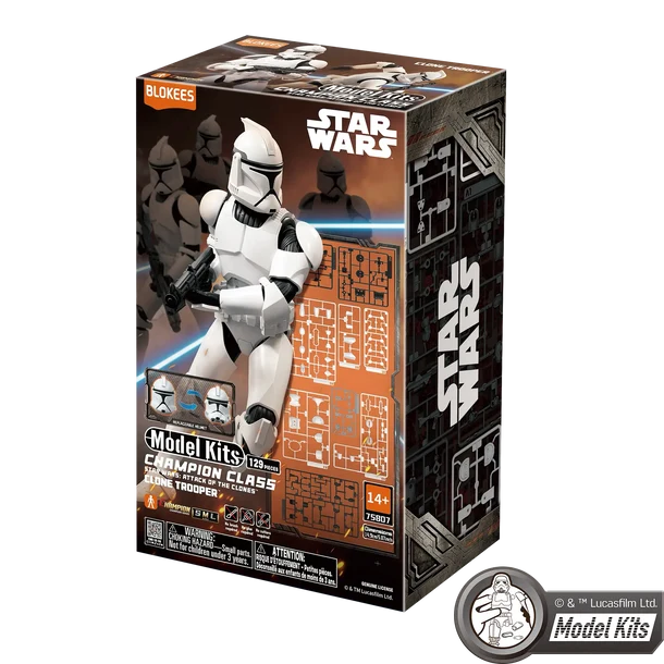 Blokees Star Wars: The Attack of the Clones CC07 - Clonetrooper Model Kit