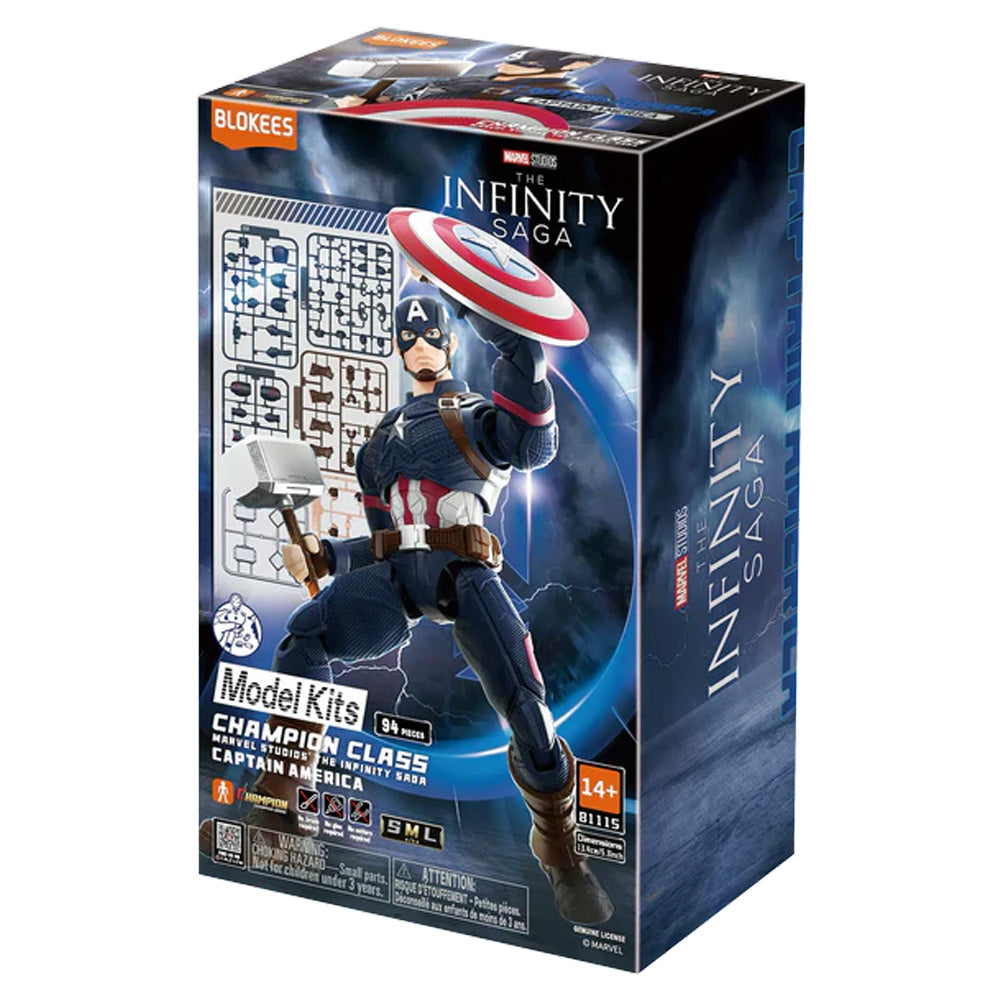 Blokees Marvel Infinity Saga - Champion Class 03 - Captain America Model Kit