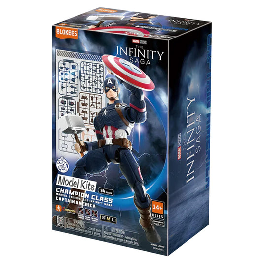 Blokees Marvel Infinity Saga - Champion Class 03 - Captain America Model Kit