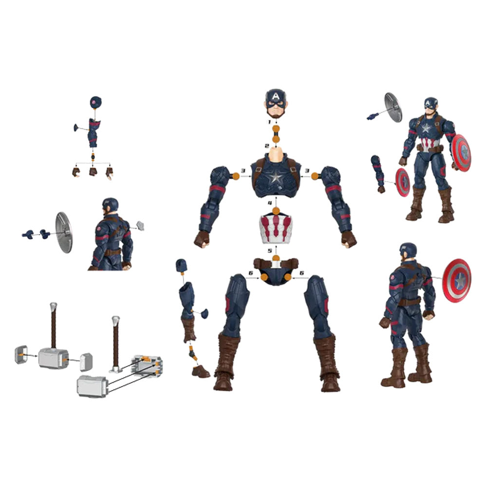 Blokees Marvel Infinity Saga - Champion Class 03 - Captain America Model Kit