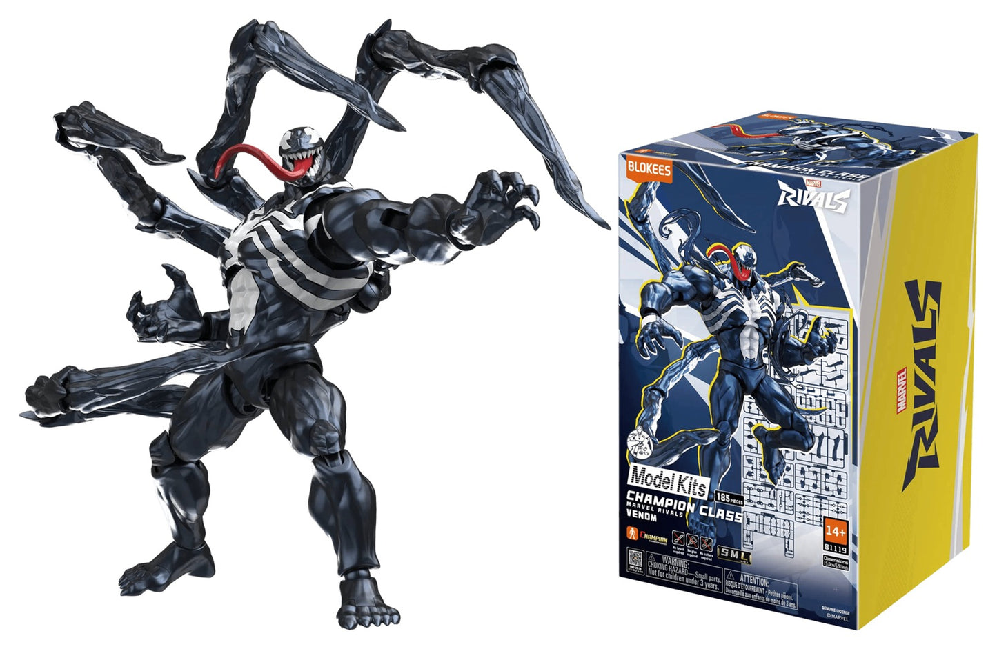 Blokees Marvel Rivals - Champion Class 07 - Venom Model Kit