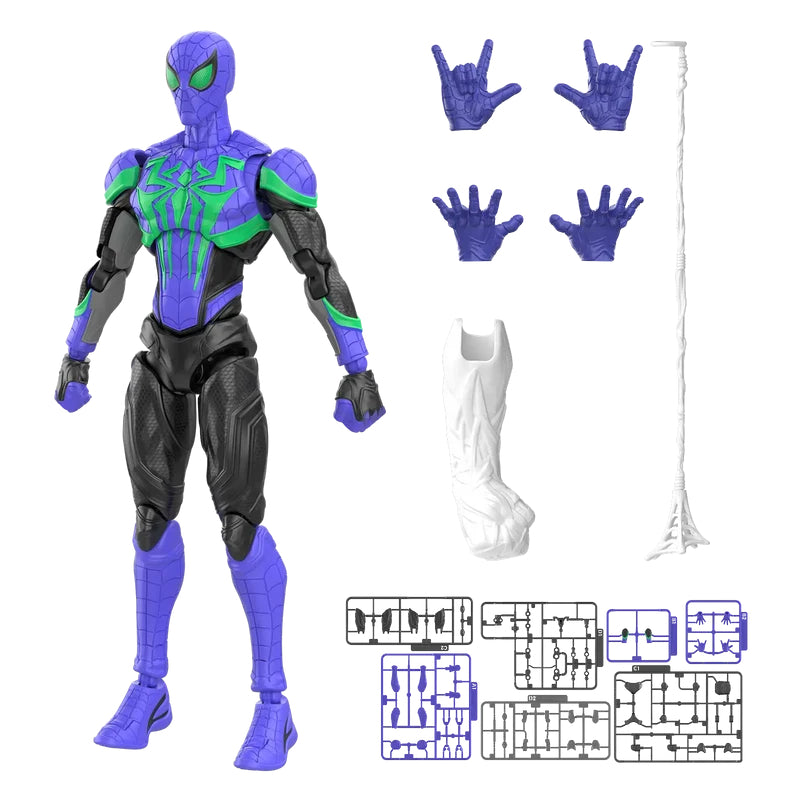 Blokees Marvel Rivals - Champion Class 25: Spider-Man (Chasm) Model Kit - image 4
