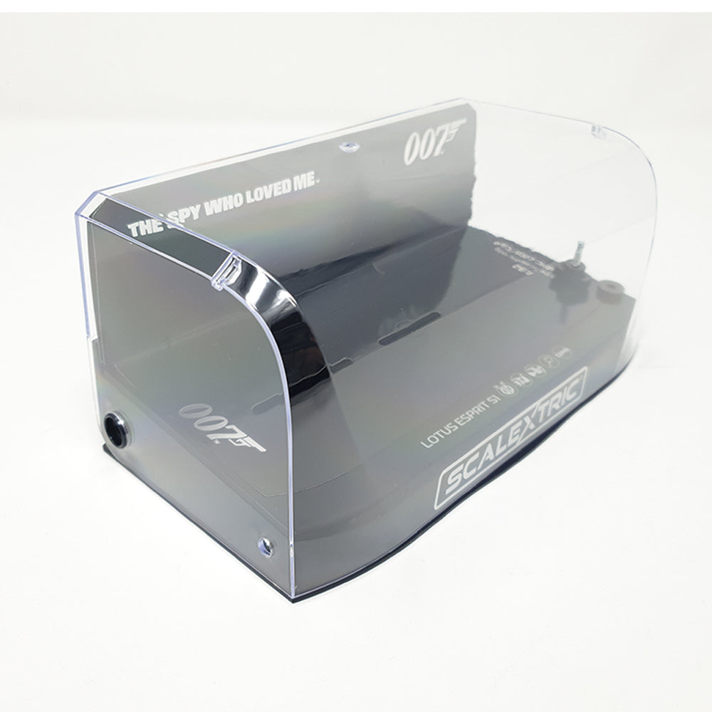 SCALEXTRIC Slot Car Crystal Display Case  - Black Base